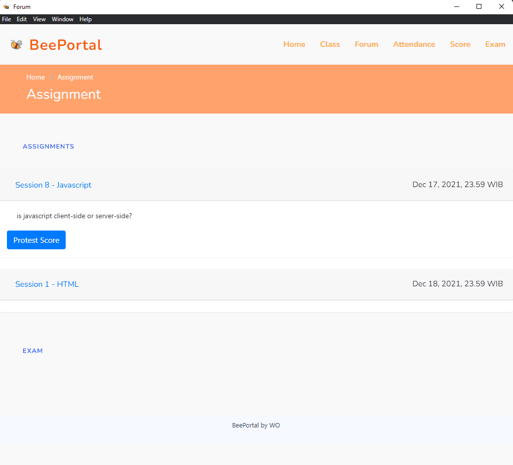 BeePortal image preview